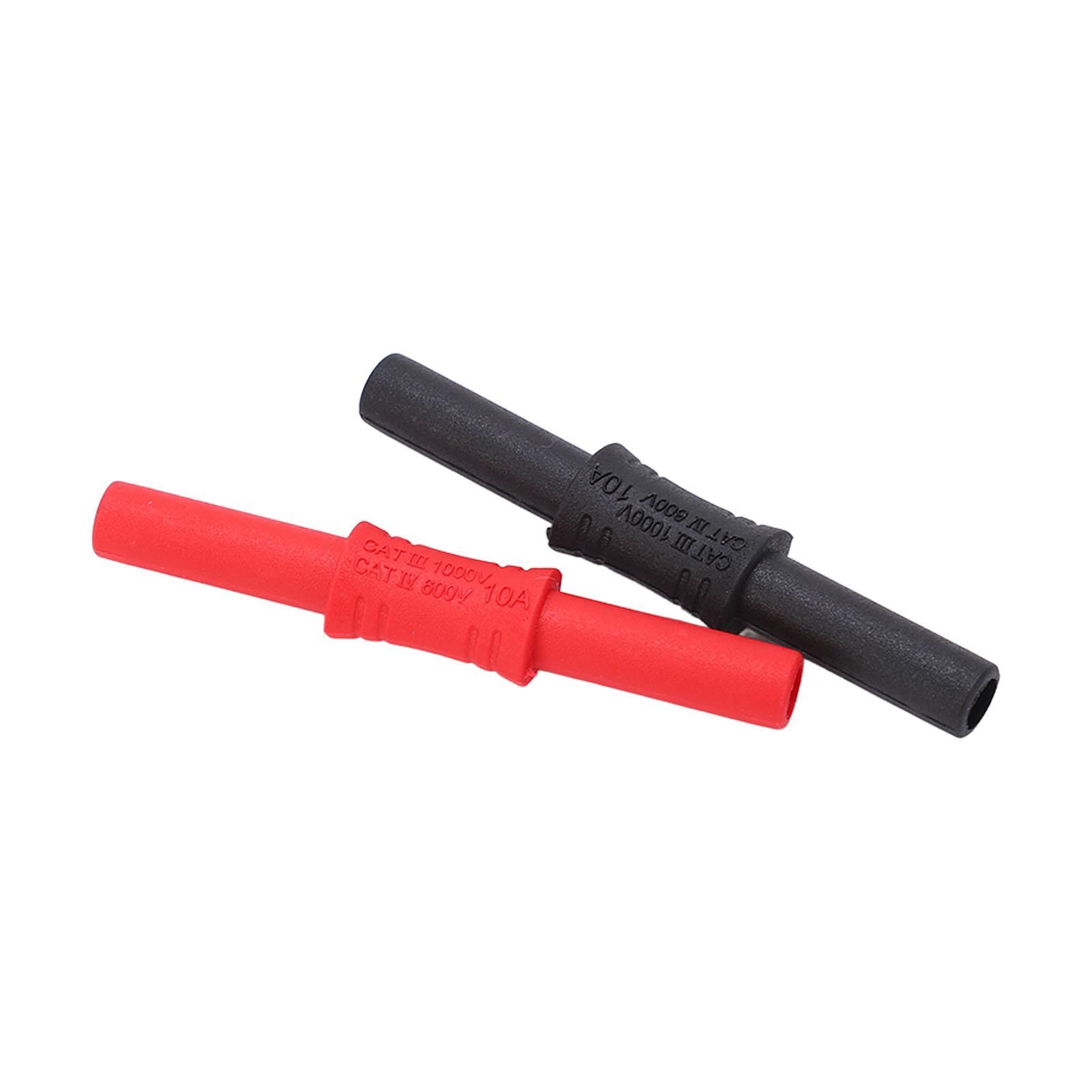 10 Комплектов J.20009 Банановый Разъем 4мм Гнездо-Гнездо Изолированный Банановый Коннектор Банановый Штекер Адаптер-Удлинитель