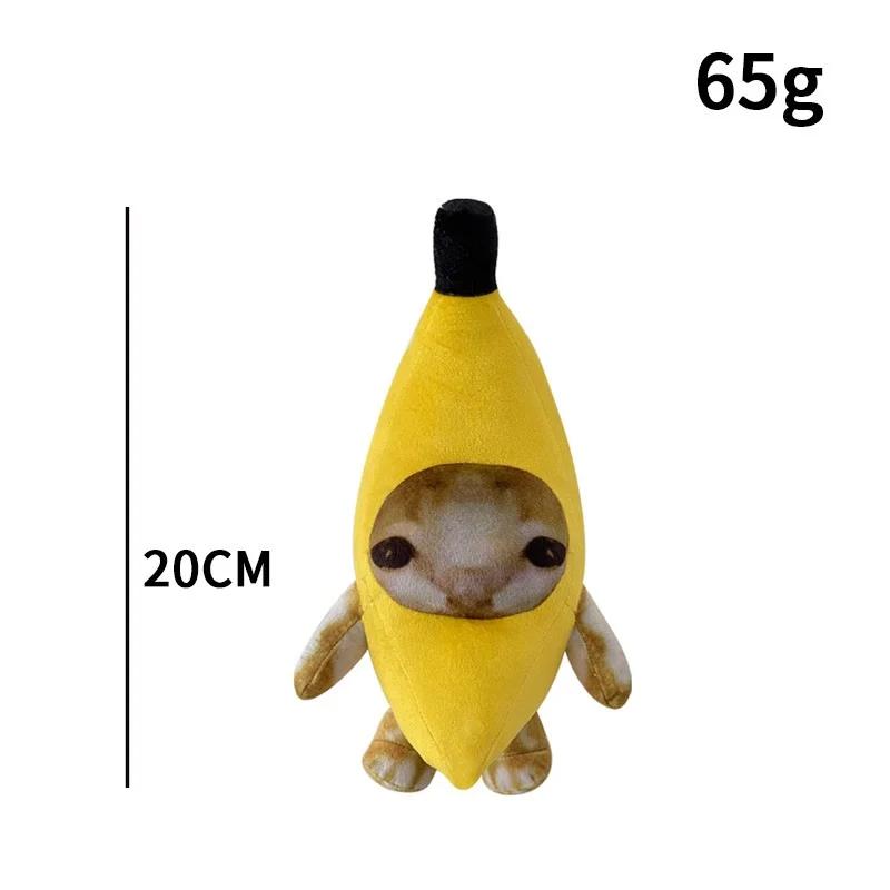 20-30 см банановый кот плюшевый плачущий кот плюшевый милый банановый кот плюшевый смешной счастливый кот мягкие игрушки мягкие игрушки для рождения